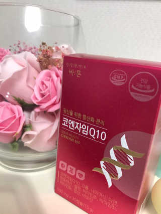 건강한약속 바른 바른 코엔자임Q10 — 4점을 준 리뷰어가 2020년 5월 올린 사용 사진