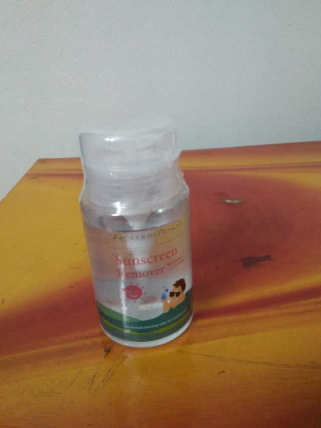 선 스크린 리무버 클렌징 워터 150ml 리뷰 사진