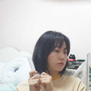 모즈헤어 휴대용 미니 고데기 — 5점을 준 리뷰어가 2020년 9월 올린 사용 사진