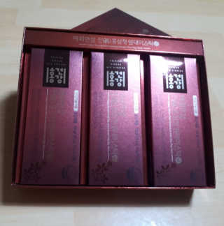 홍건강 해피한삼 진 홍삼정 원데이스틱 10g x 30포 — 5점을 준 리뷰어가 2020년 5월 올린 사용 사진