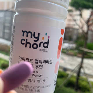 JW중외제약 마이코드 멀티비타민미네랄 포 우먼 — 4점을 준 리뷰어가 2020년 9월 올린 사용 사진