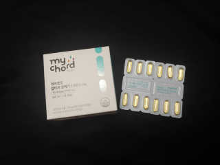 JW중외제약 마이코드 알티지 오메가3 1000 mg — 5점을 준 리뷰어가 2020년 8월 올린 사용 사진