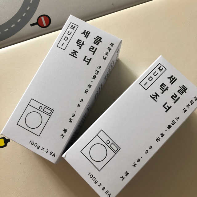 MUDI 세탁조 클리너 2세트 리뷰 사진