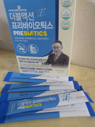 메이준뉴트리 이승남 원장의 더블액션 프리바이오틱스 — 5점을 준 리뷰어가 2020년 7월 올린 사용 사진