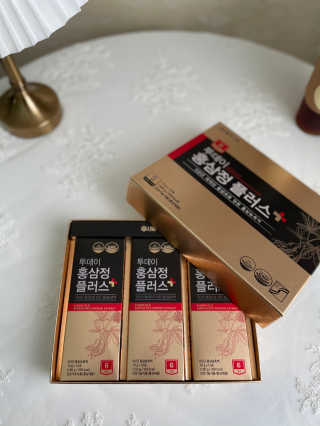 서울약사신협_투데이홍삼정플러스스틱_10g x 30포 — 5점을 준 리뷰어가 2020년 11월 올린 사용 사진