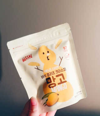 BASSAK 바삭 프리즈 크리스피 3종 — 5점을 준 리뷰어가 2020년 9월 올린 사용 사진