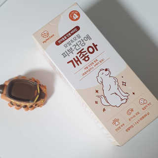 My Pet Care 모발과 모질 피부건강에 개좋아 — 4점을 준 리뷰어가 2020년 11월 올린 사용 사진
