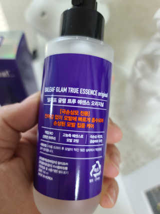 달리프 글램 트루 에센스 오리지널 100ml — 5점을 준 리뷰어가 2020년 4월 올린 사용 사진