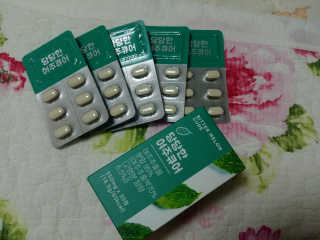 조은약초 국산 당당한 여주큐어 550mg x 30정 x 1박스 — 5점을 준 리뷰어가 2020년 8월 올린 사용 사진
