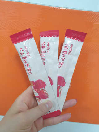 365더건강 에버뷰티 석류콜라겐 젤리 — 5점을 준 리뷰어가 2020년 6월 올린 사용 사진