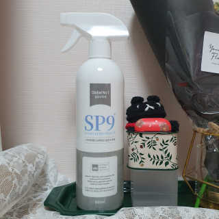 SP9 스프레이형 프리미엄 살균소독제 500ml+100ml — 4점을 준 리뷰어가 2020년 11월 올린 사용 사진