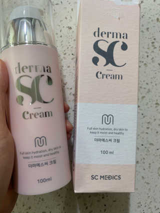 derma SC-Cream 더마에스씨 크림 100ml — 4.5점을 준 리뷰어가 2020년 4월 올린 사용 사진