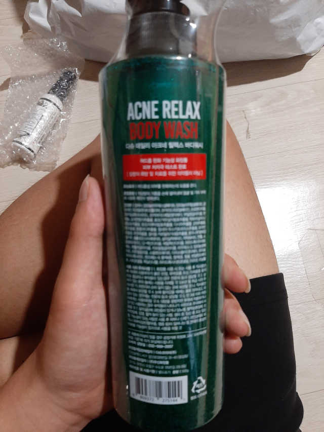 다슈 데일리 아크네 릴렉스 바디워시 500ml 리뷰 사진