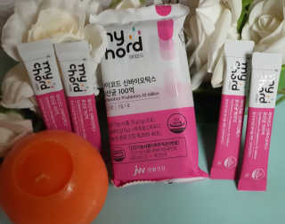 JW중외제약 마이코드 신바이오틱스 유산균 100억 — 4점을 준 리뷰어가 2020년 8월 올린 사용 사진