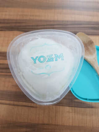요즘 그릭요거트  플레인 — 5점을 준 리뷰어가 2020년 8월 올린 사용 사진