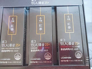 로그네이처 로그 인 홍삼 25+ — 5점을 준 리뷰어가 2020년 6월 올린 사용 사진