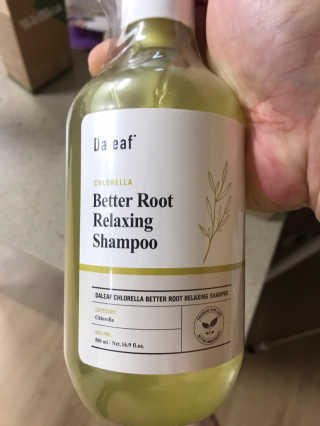 달리프 클로렐라 베러 루트 릴렉싱 샴푸 500ml — 3.5점을 준 리뷰어가 2020년 12월 올린 사용 사진