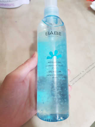 바베 BABE 바베 미셀라 젤 클렌저 — 5점을 준 리뷰어가 2020년 6월 올린 사용 사진