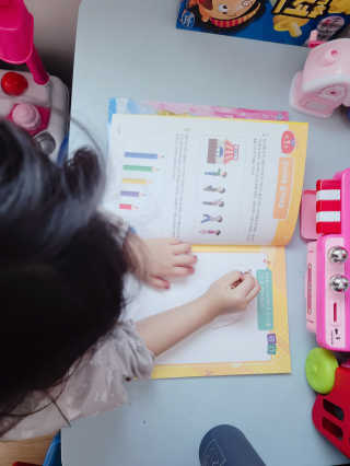 생각하는 코딩 소프트웨어 세부정복 학습지 — 5점을 준 리뷰어가 2020년 10월 올린 사용 사진