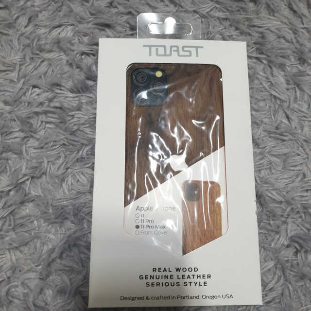 TOAST 아이폰 천연 우드 스티커 케이스 리뷰 사진