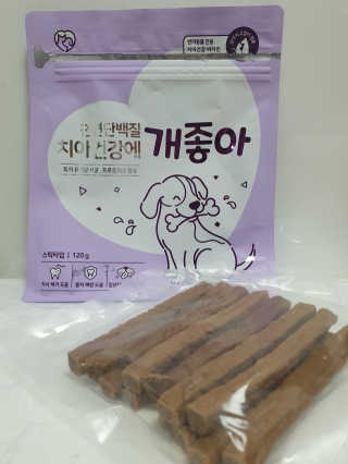My Pet Care 천연단백질 치아건강에 개좋아 — 4점을 준 리뷰어가 2020년 11월 올린 사용 사진