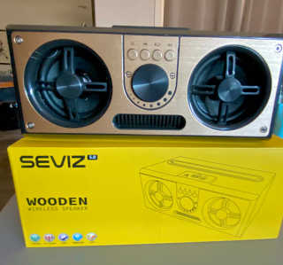 SEVIZ RETRO20W 레트로 블루투스 스피커 — 5점을 준 리뷰어가 2020년 7월 올린 사용 사진