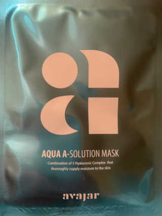 Avajar A-Solution 마스크 — 5점을 준 리뷰어가 2020년 12월 올린 사용 사진