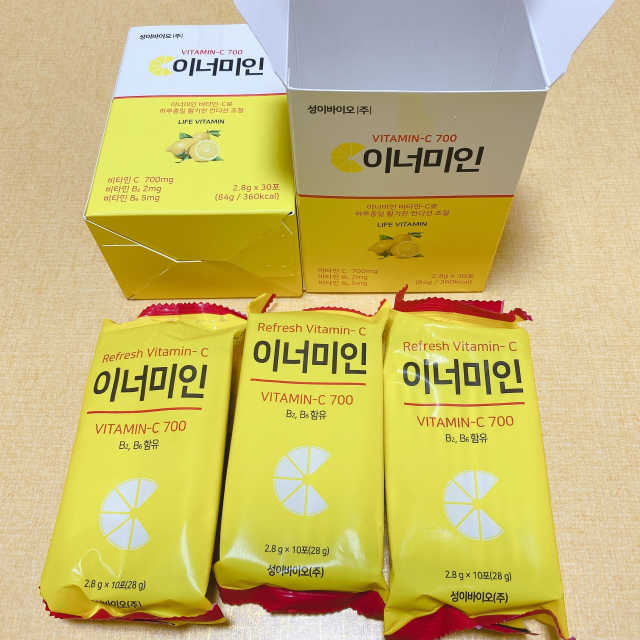 이너미인 VITAMIN-C 700 리뷰 사진