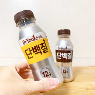 닥터유드링크 단백질 초코맛 and 바나나맛 — 5점을 준 리뷰어가 2020년 8월 올린 사용 사진