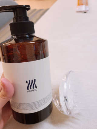 에이처드 유산균 탈모 샴푸 500ml — 4점을 준 리뷰어가 2020년 9월 올린 사용 사진