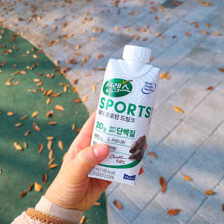 셀렉스스포츠 셀렉스 스포츠 드링크 초콜릿 _ 330ml x 12팩 — 5점을 준 리뷰어가 2020년 11월 올린 사용 사진