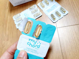 JW중외제약 마이코드 알티지 오메가3 1000 mg — 5점을 준 리뷰어가 2020년 9월 올린 사용 사진