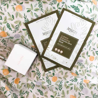 바르는콜라겐 하이온 제주바다보배 슬리핑마스크 100mL — 5점을 준 리뷰어가 2020년 6월 올린 사용 사진