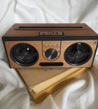 SEVIZ RETRO20W 레트로 블루투스 스피커 — 5점을 준 리뷰어가 2020년 8월 올린 사용 사진