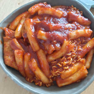 화곡미담 옛날 떡볶이 — 5점을 준 리뷰어가 2020년 4월 올린 사용 사진