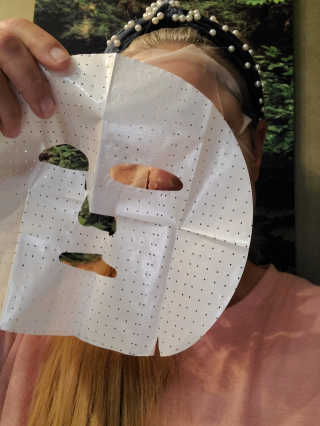 트리티스 [Treatis] Facial Sheet Mask — 5점을 준 리뷰어가 2020년 12월 올린 사용 사진