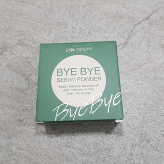 본다움 빠이빠이 세범 파우더 — 5점을 준 리뷰어가 2020년 10월 올린 사용 사진