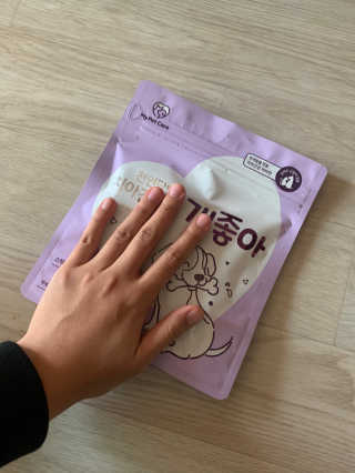 My Pet Care 천연단백질 치아건강에 개좋아 — 4.5점을 준 리뷰어가 2020년 11월 올린 사용 사진