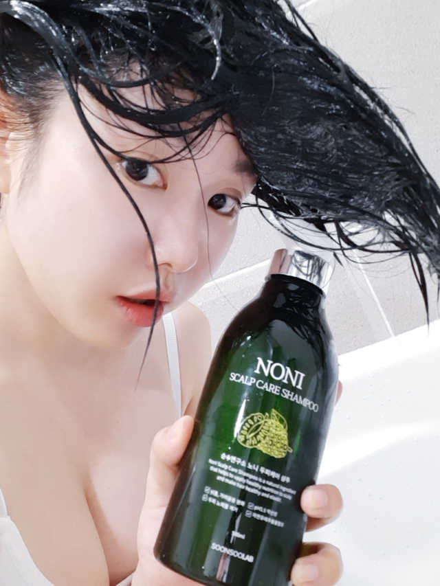 순수연구소 노니 두피케어 샴푸 500ml 리뷰 사진