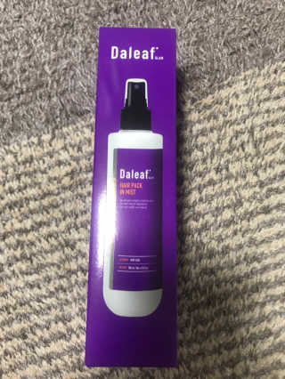 달리프 글램 헤어팩 인미스트 200ml — 5점을 준 리뷰어가 2020년 8월 올린 사용 사진