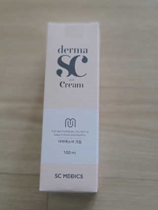 derma SC-Cream 더마에스씨 크림 100ml — 5점을 준 리뷰어가 2020년 4월 올린 사용 사진