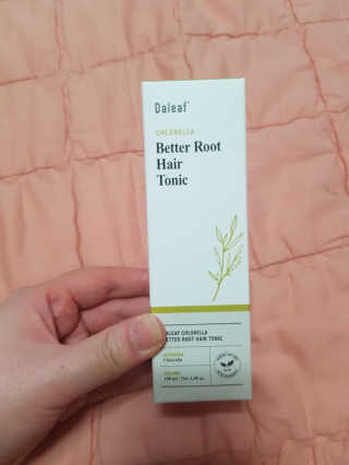 달리프 클로렐라 베러 루트 헤어토닉 100ml — 5점을 준 리뷰어가 2020년 10월 올린 사용 사진