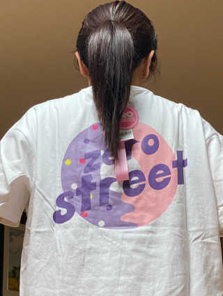 제로스트릿 ZERO STREET - BACK DONUT T-SHIRT 7 COLOR — 5점을 준 리뷰어가 2020년 7월 올린 사용 사진