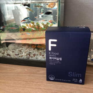 똥기사의 케이푸드 화이버슬림 — 4.5점을 준 리뷰어가 2020년 11월 올린 사용 사진