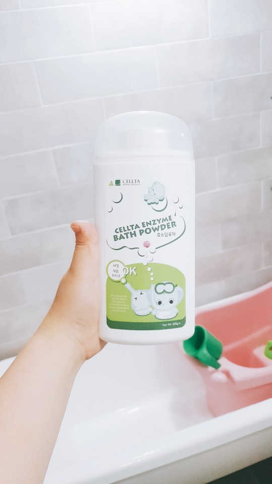 셀타 엔자임 바스파우더 525g 리뷰 사진