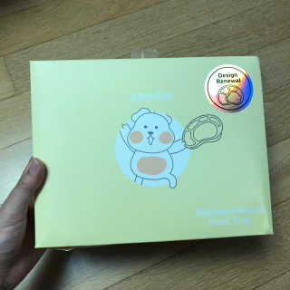 유비맘 캐릭터 실리콘 흡착 식판_색상 랜덤발송 — 5점을 준 리뷰어가 2020년 9월 올린 사용 사진