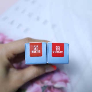 [블랙루즈] 에어 핏 벨벳 틴트 시즌6 5종 중 택1+랜덤1 — 4.5점을 준 리뷰어가 2020년 6월 올린 사용 사진