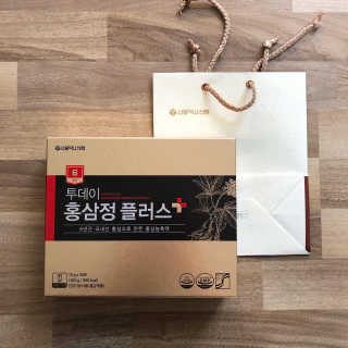 서울약사신협_투데이홍삼정플러스스틱_10g x 30포 — 5점을 준 리뷰어가 2020년 11월 올린 사용 사진