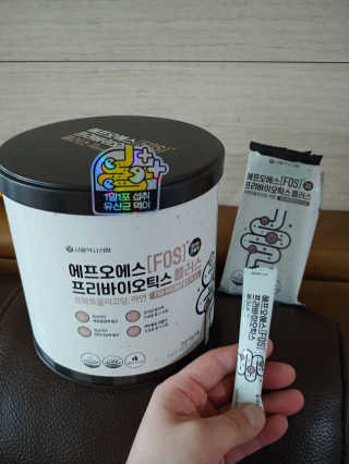 서울약사신협_FOS프리바이오틱스플러스쿠앤크_5gX100포 — 5점을 준 리뷰어가 2020년 5월 올린 사용 사진