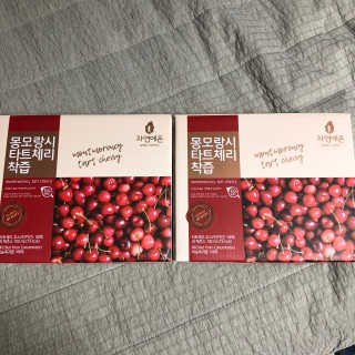 자연에온 몽모랑시 타트체리 착즙 100mL 10개입 2BOX — 5점을 준 리뷰어가 2020년 10월 올린 사용 사진